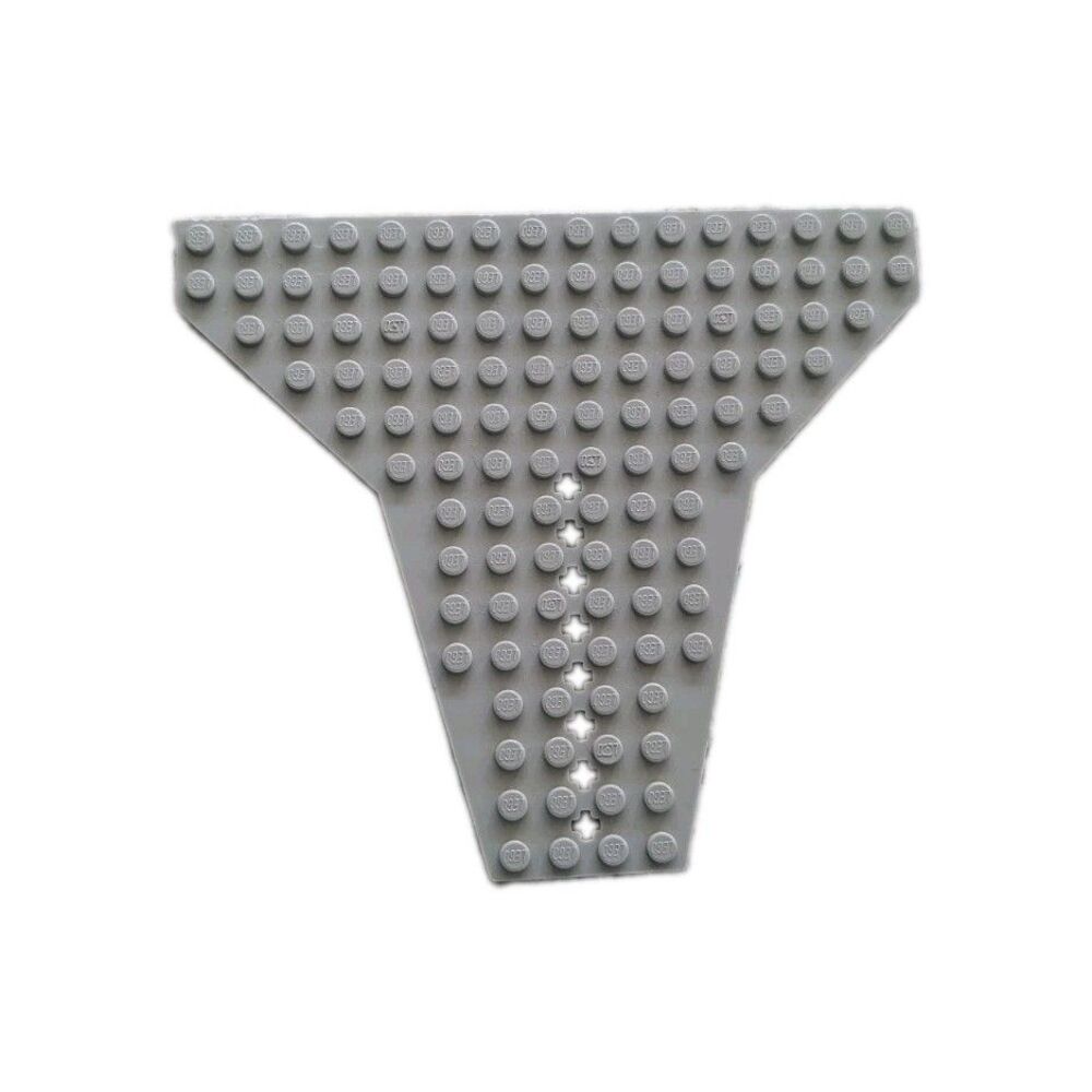 1998 Vintage LEGO Part 6219 Wedge Plate 16 x 14 Light Gray Sets 6479 6199 6180